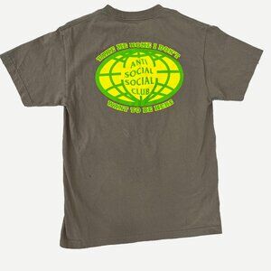 Anti Social Social Club Take Me Home Tee Brown size Small (S)